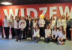 Wycieczka na stadion Widzewa Łódź.