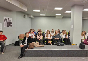 Wycieczka na stadion Widzewa Łódź.