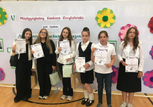 MIĘDZYSZKOLNY KONKURS RECYTATORSKI