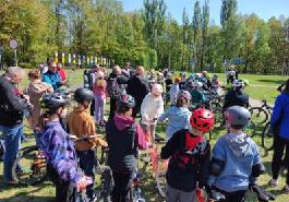 Kurs na pierwsze prawo jazdy czyli kartę rowerową ukończony.
