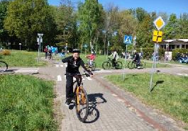 Kurs na pierwsze prawo jazdy czyli kartę rowerową ukończony.